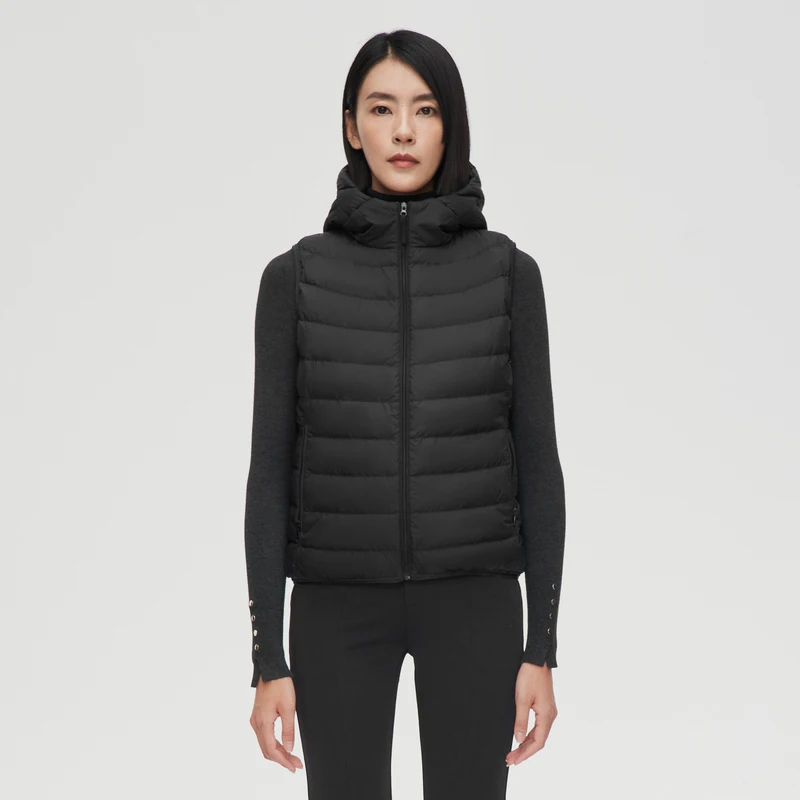 

BOSIDENG 2021 новый зимний пуховой жилет 90% утиный пух жилет теплый тонсветильник высокое качество B10131010