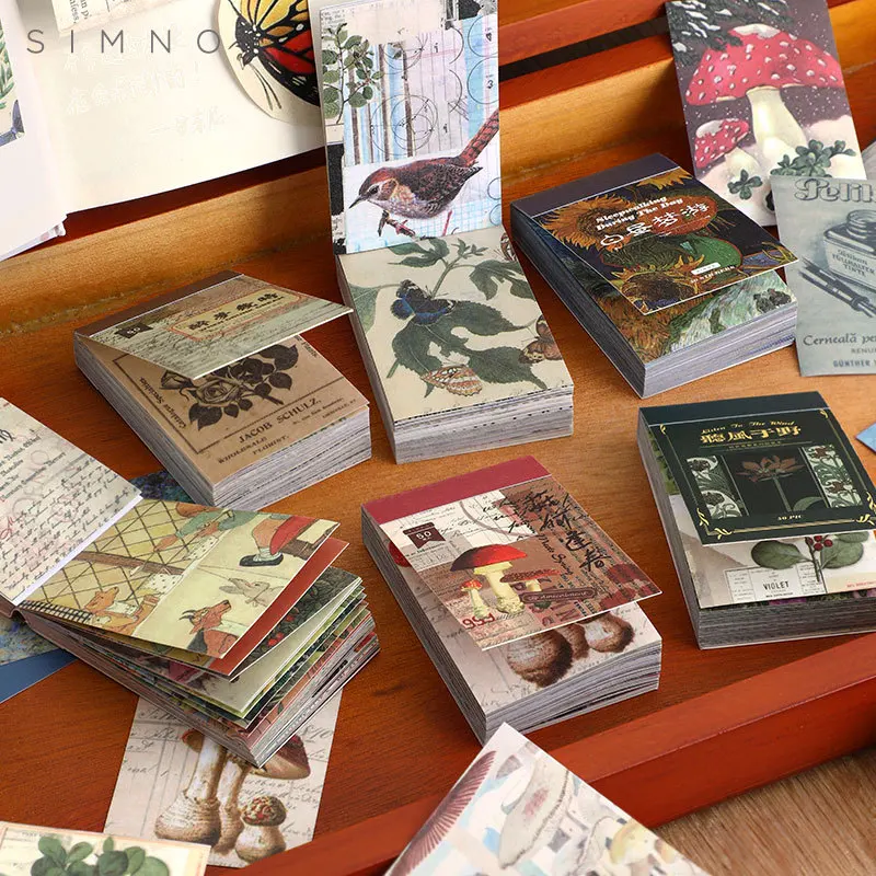 50 шт. декоративные фотообои в стиле ретро |