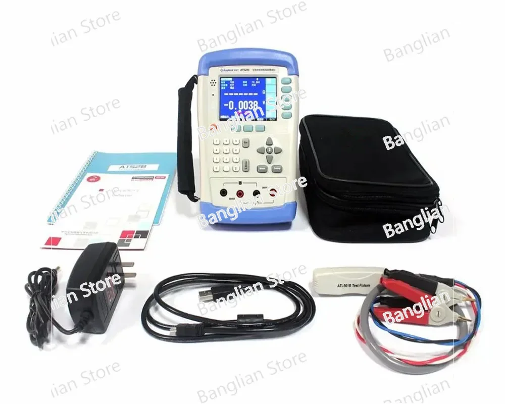 Высокоточный ручной микроомметр Minitype AT528 цифровой измеритель сопротивления