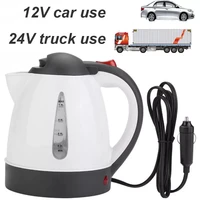 12v24v 1000ml electric heating kettle portable water cup water heater for car automobile%c2%a0 water boiler electric pot teapot