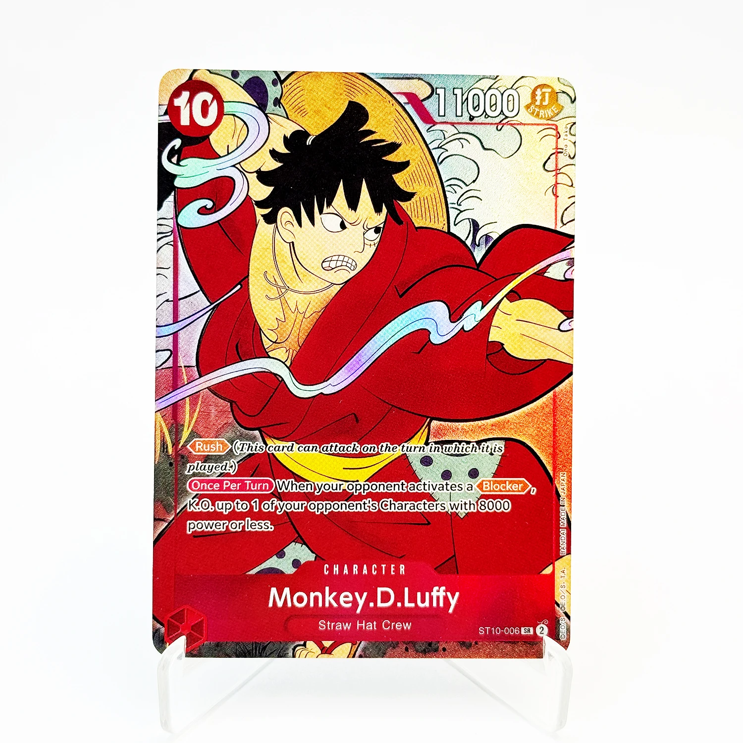Фото Полный набор карт One Piece (английская версия) к 1-й годовщине: эксклюзивная реплика команды Соломенной Шляпы, редкие коллекционные аниме-карты №2