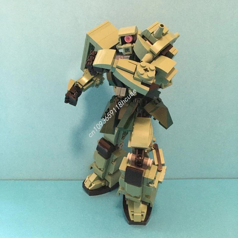 Фото 543 шт. MOC MF-001 ZAKUes II строительные блоки Рождественская мастер-серия коллекционер идеально подходит для любителей моделей сборка подарок №2