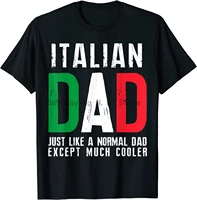 italian dad like normal except cooler italy flag t shirt