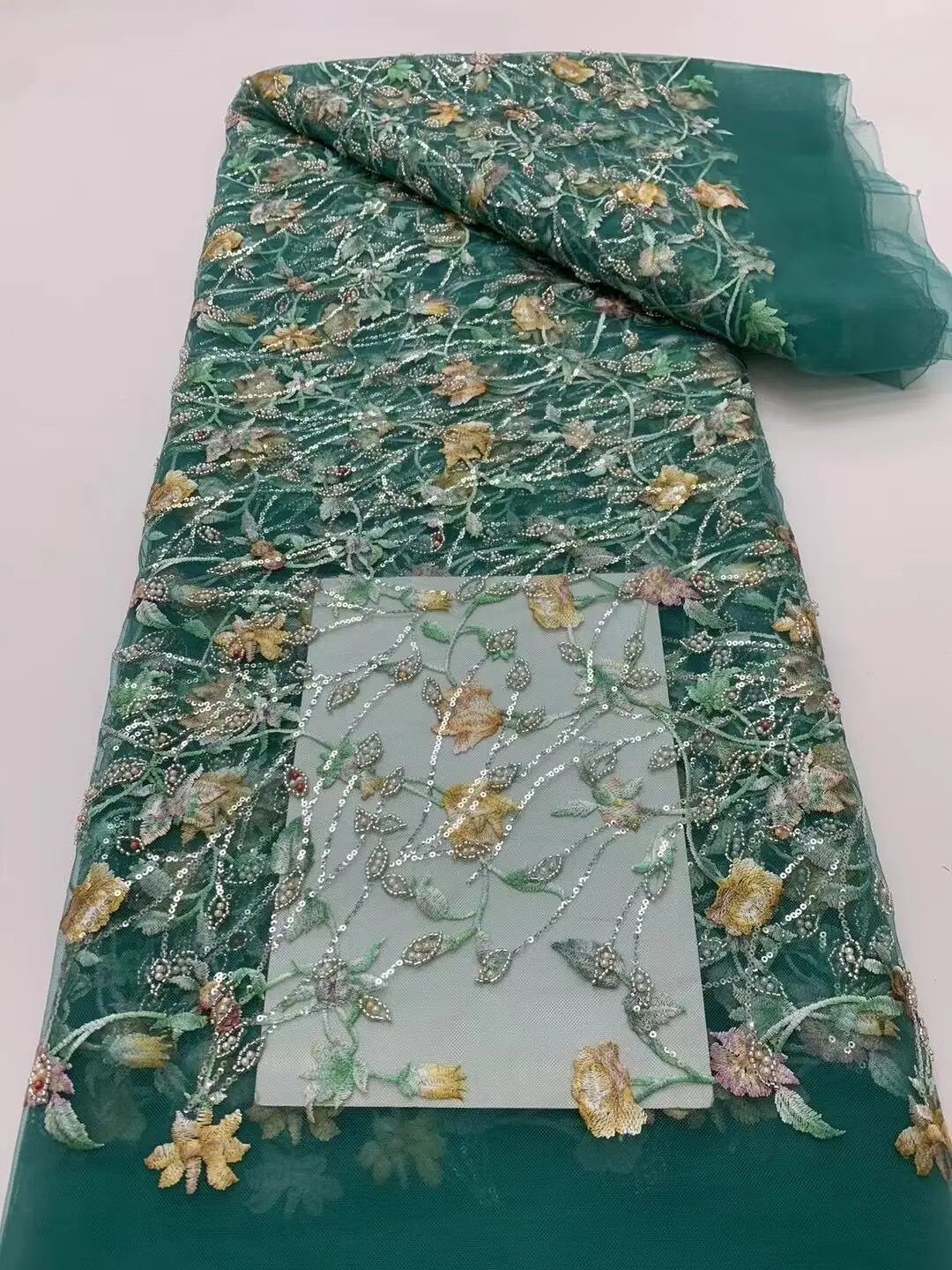 Африканская кружевная ткань L-1406224 Высококачественная нигерийская французская