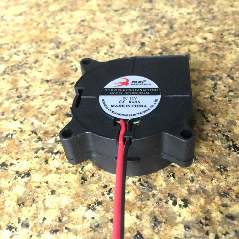 

For 3D Printer Accessories 1pc 40mm 12V Printers Mini Cooling Fan Durable Turbo Radial Fans with 2 Pin XH 2.54 Connector