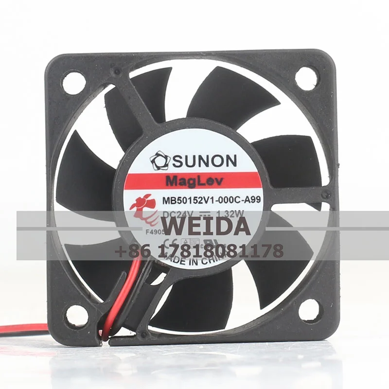 MB50152V1-000C-A99 Новый SUNON 5015 24 В 1 32 Вт 5800 об/мин инверторный Вентилятор охлаждения