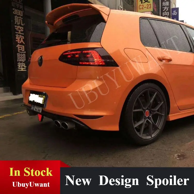 

Aspec Ppv400 High Quality ABS Car Roof Spoiler For Volkswagen GOLF7 MK7 7.5 GTI/R 2014-2019