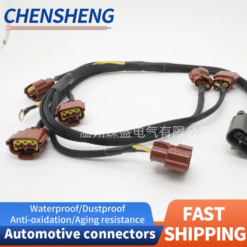 

24079-05U00 Разъем жгута проводов для Nissan Skyline GTR R32 BNR32 GTST RB26DETT, оригинальный разъем для катушки зажигания