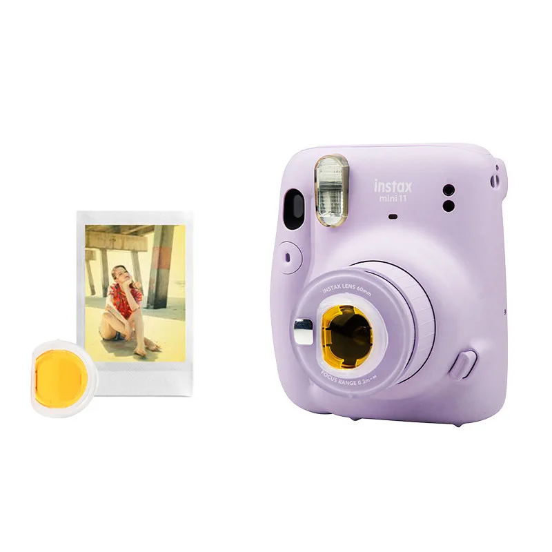 6 шт./комплект цветные зеркальные фильтры для камер Fujifilm Instax Mini 11 - купить по