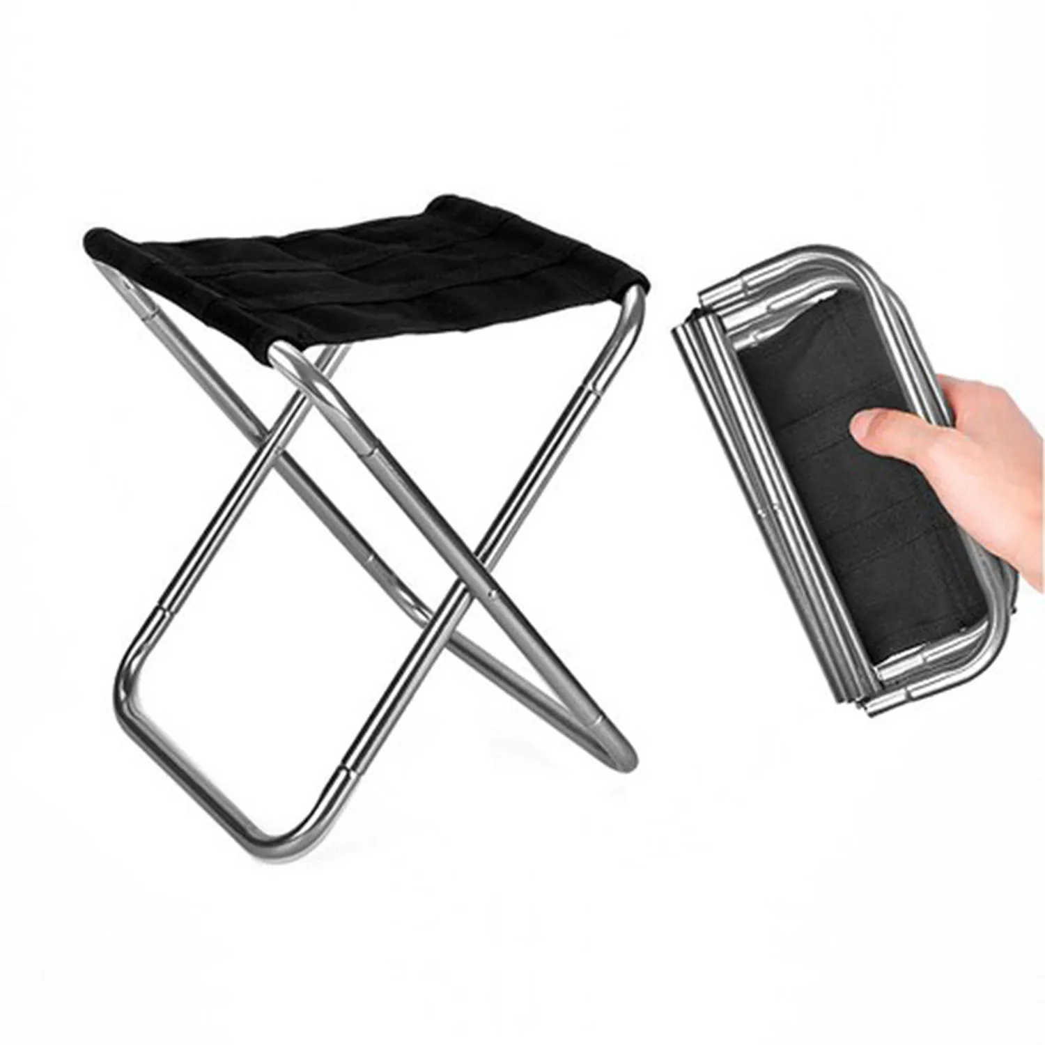 Portable Outdoor Chair Foldable For Fishing Picnic Hiking Seat Tools Outdoor Furniture