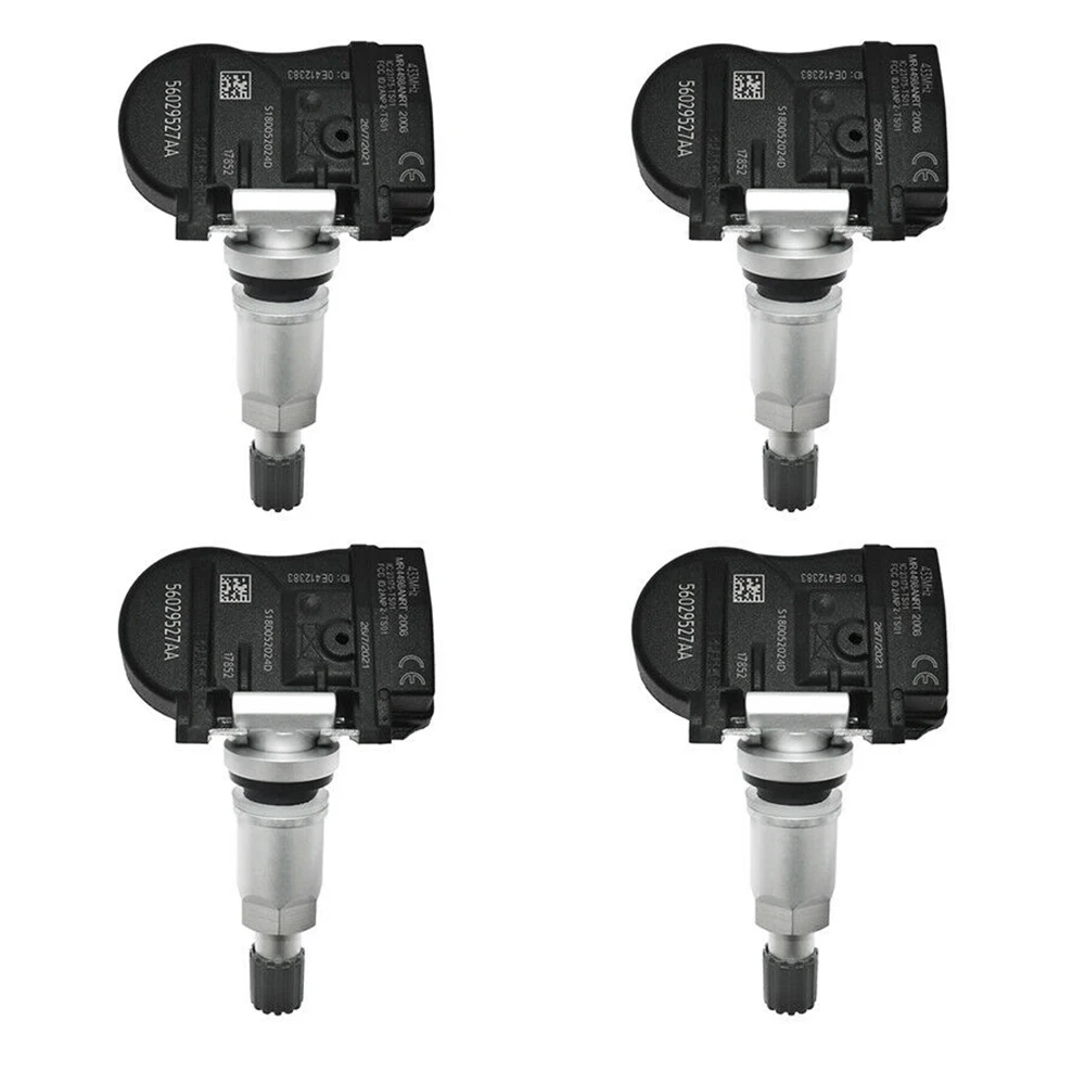 

4Pcs Tire Pressure Sensor Tire Monitor TPMS 56029527AA For Chrysler JEEP Dodge Tour 433Mhz 56053031AB 56053031AC 68001698AA