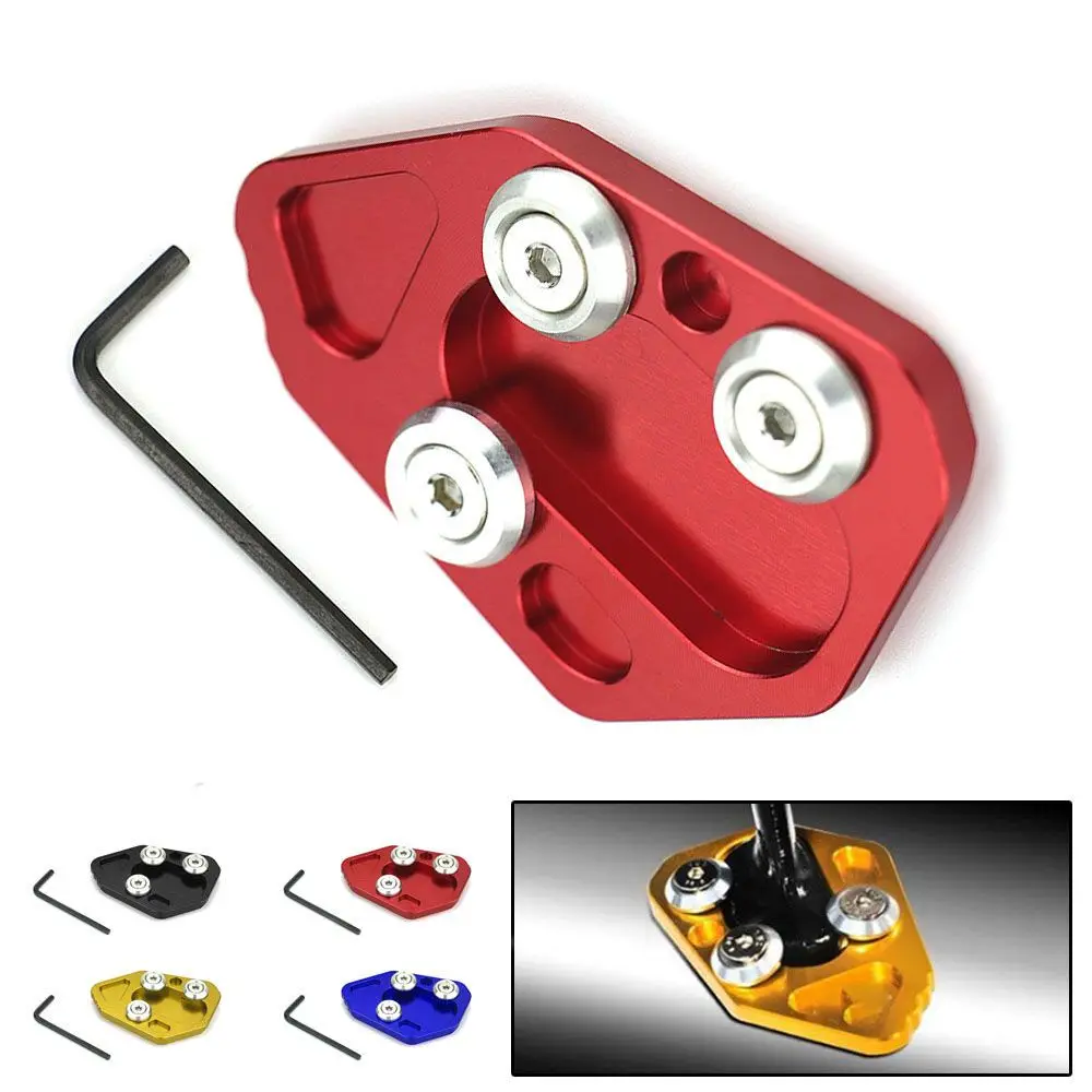 

Motorcycle Parts Foot Extension Magnifying Pad Big Foot Pad Foot Extension Pad Side Kick Stand For BMW F800R HP2 R1200S