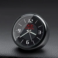mini luminous car clock quartz dashboard time air vent stick on clock watch for kia cerato sportage r k2 k3 k5 rio 3 4 sorento