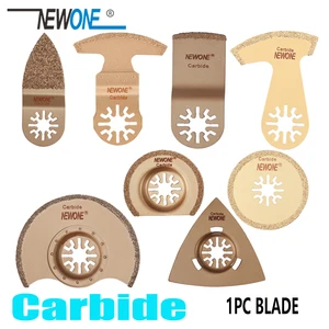 NEWONE 1 шт. карбидный Осциллирующий Инструмент, лезвия пилы, многофункциональный инструмент, инструмент для ремонта, триммер, пила, лезвия для хвостовой ванны