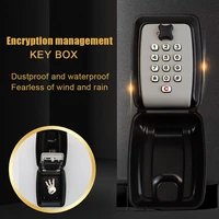 security waterproof rustproof security code lock key code lock wall mount key storage box