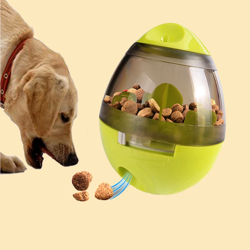 

Dog Tumbler Bowl Food Leakage Toy Dog Tooth Cleaner Puppy Food Leakage Device Chew Toys Food Container Pet Supply