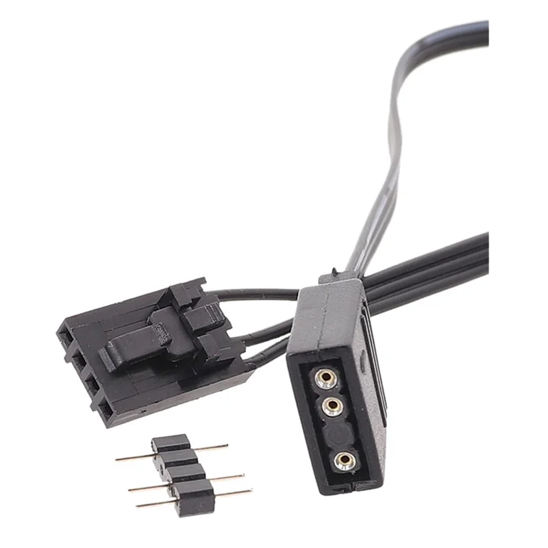 For Corsair 4PIN RGB to Standard ARGB 3-Pin 5V Adapter Connector Cable 25cm