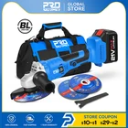 Угловая шлифовальная машина PROSTORMER, бесщеточная электрическая Беспроводная машина для резки, литий-ионный аккумулятор, 21 в