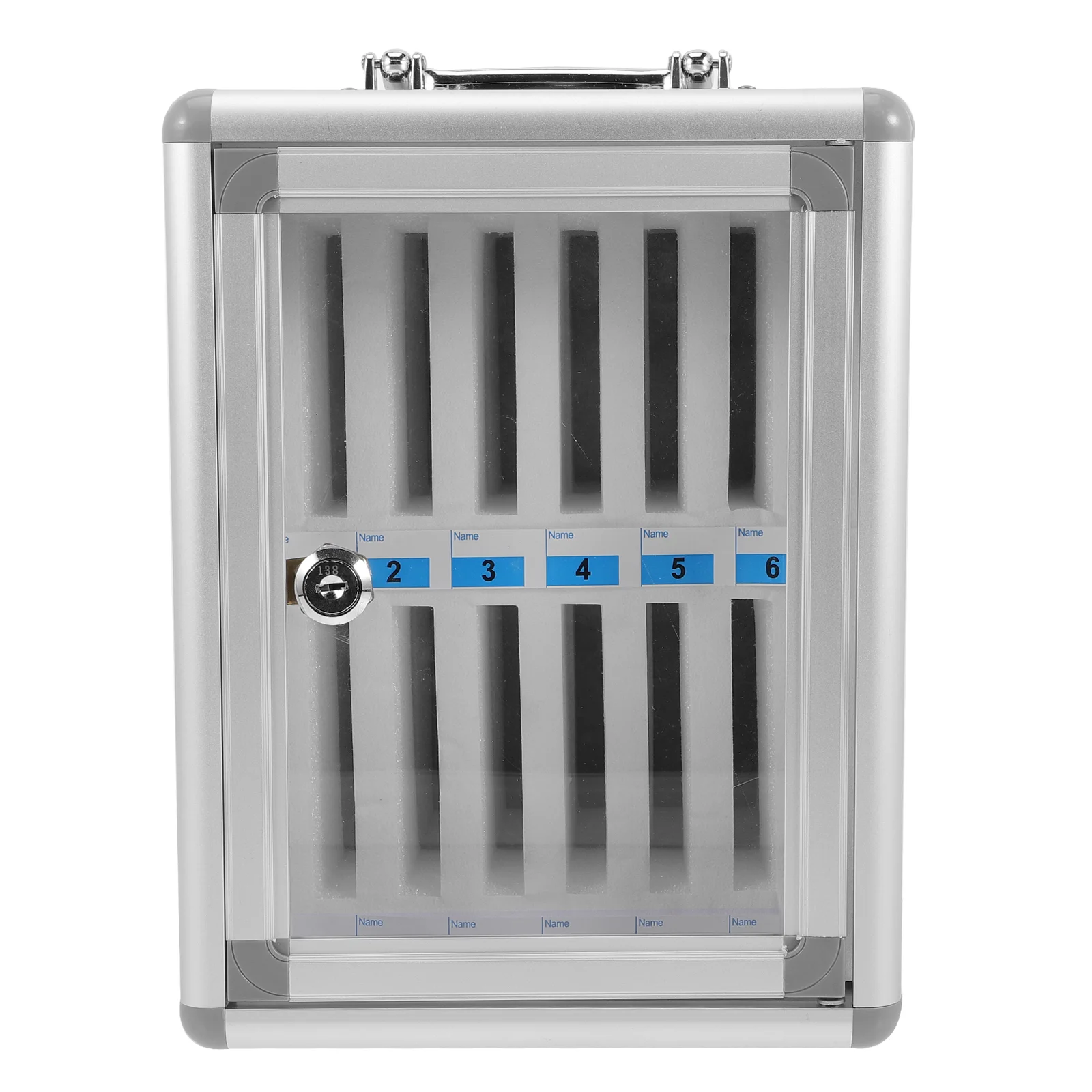 

Locker Chart Phone Storage Cabinet Cabinet Multi-slot Organizer School Telephone Cabinet Cell Case Aluminum Alloy Frame Phone