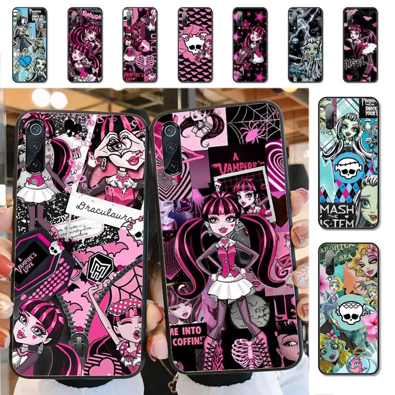 

M-Monsters High Girl A-ccessories Phone Case for Xiaomi mi 5 6 8 9 10 lite pro SE Mix 2s 3 F1 Max2 3