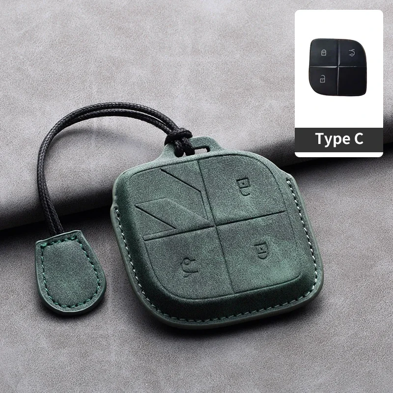 

Чехол для автомобильного ключа LYNK&CO 08 2022 2023 2024 LYNK CO 08 для LYNKCO 01 02 03 05 06 09 Автоматический брелок-держатель для ключей Кожаный брелок