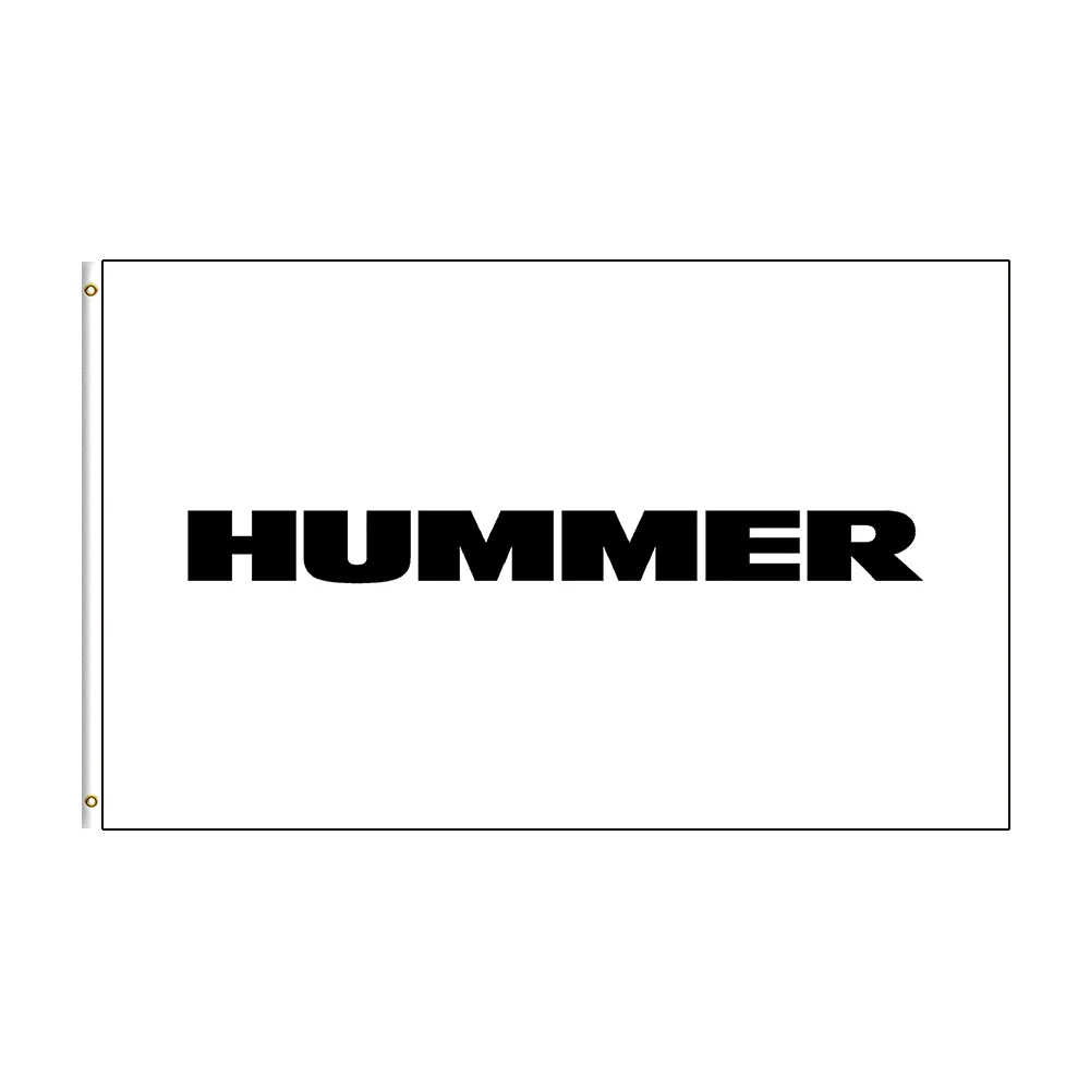 

3x5 Ft HUMMER Flag Polyester Printed Racing Car Banner For Decor