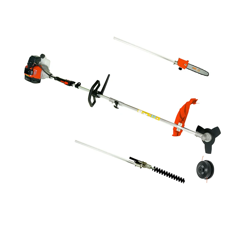 

51.7cc Four In One Multifunction Grass Trimmer Brush Cutter Chainsaw Hedge Trimmer Desbrozadora Power String Grass Trimmer