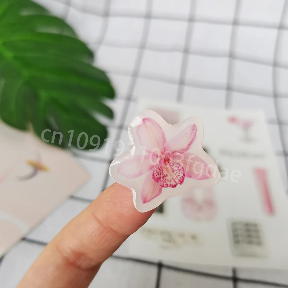Фото phone case dome epoxy sticker DlY custom 3D personalized resin ipad label popular decorative crystal gel logo jelly cute shapes №2