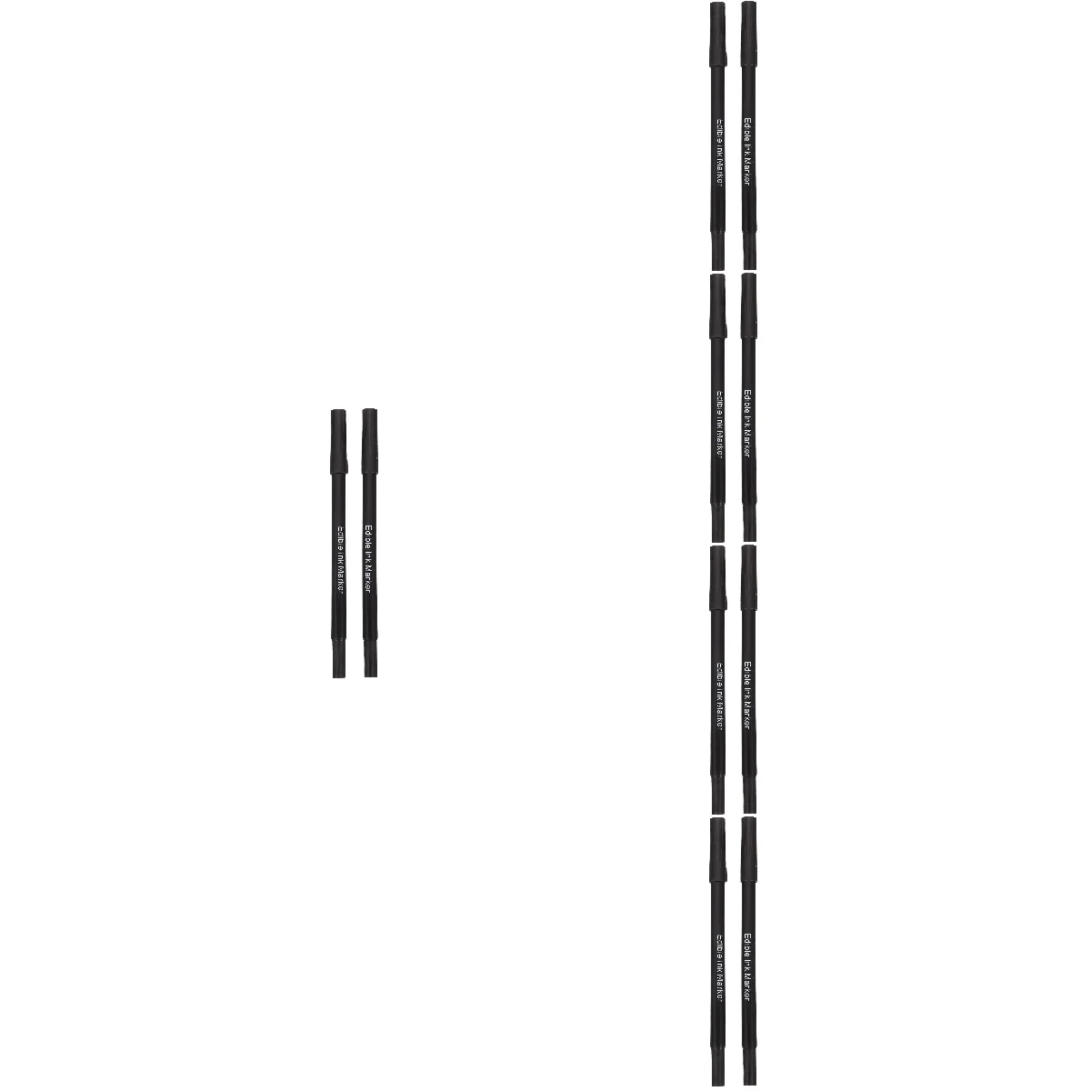 

Edible Markers Foodpen Coloring Cookie Decorating Black Marker Baking Cake Pens Fine Grade Tip Writer