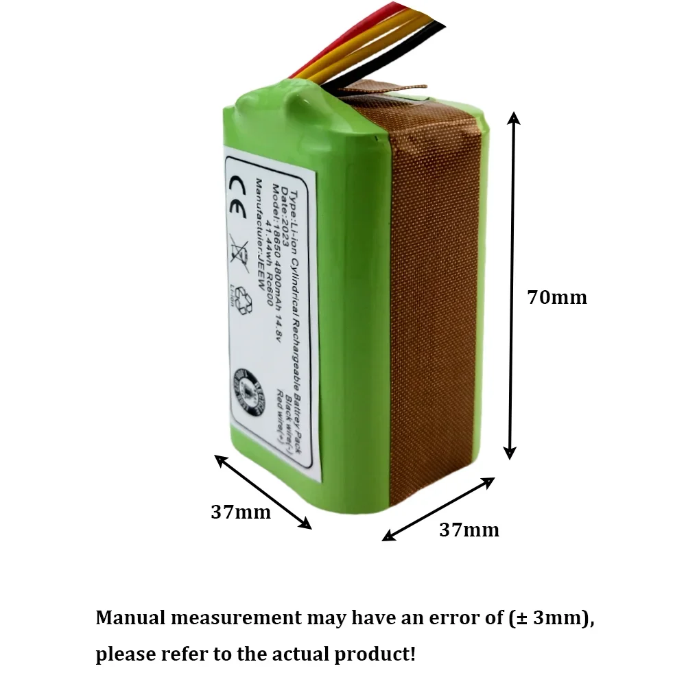Запасной литий-ионный аккумулятор 18650 в для робота-пылесоса Haier Robot Xshuai HXS-C3