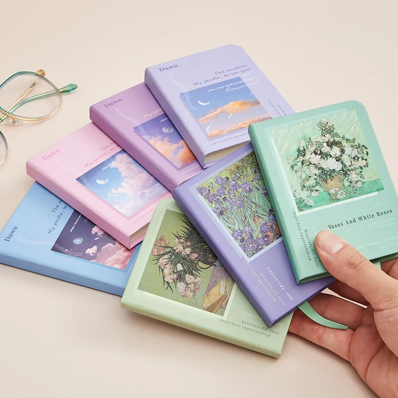 

A7 Kawaii Retro Cartoon Notebook Diary Monthly Weekly Plan Schedule Book Office School Stationery