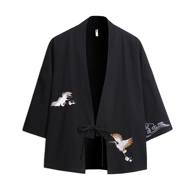 Old Chinese Men's Kimono Cardigan Jackets 3