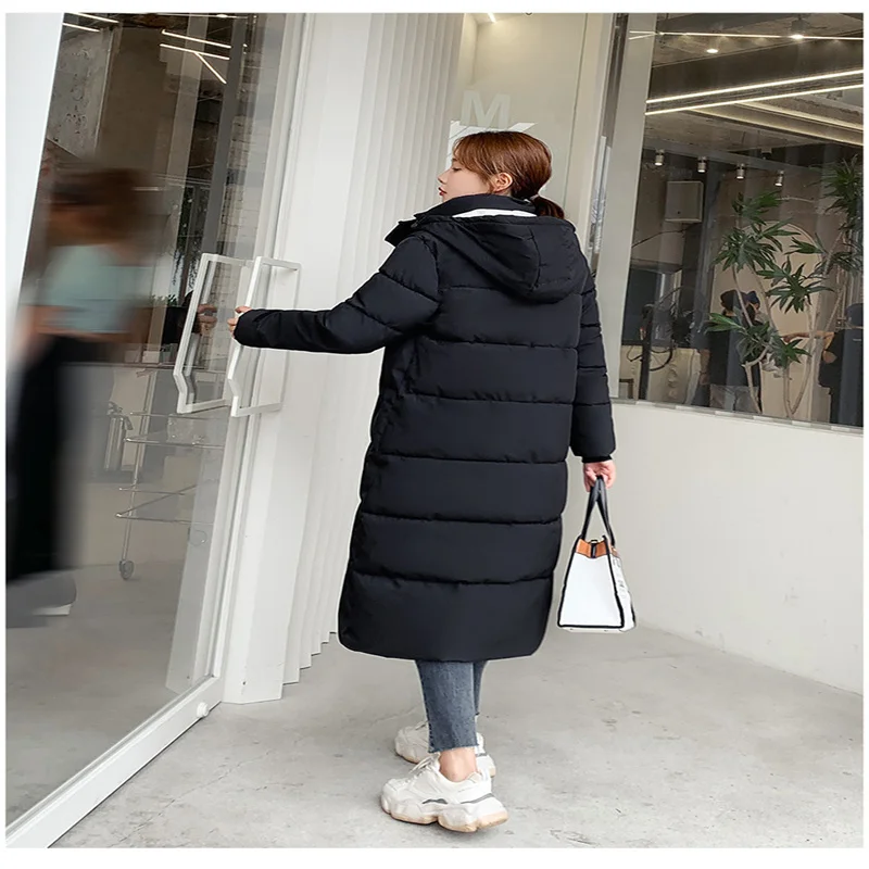 Long Thin Down Jacket for Women 2023 Demi-season Parka New In Outerwear Winter Shirts and Blouses Zipper Casual Fashion Spring