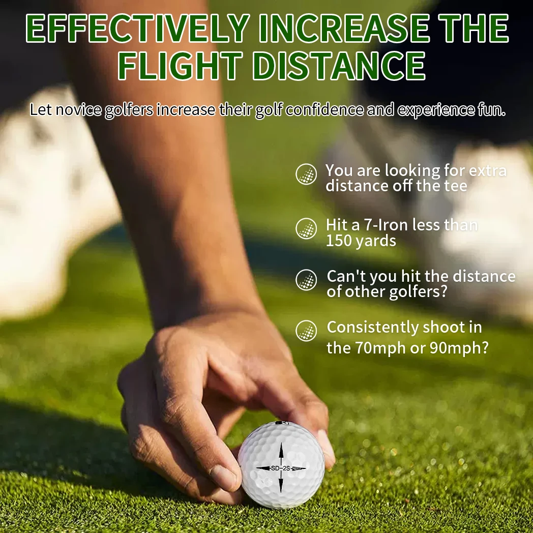 Caiton-Ultimate мячи для гольфа обновление до 40 ярдов высокая точность и выносливость