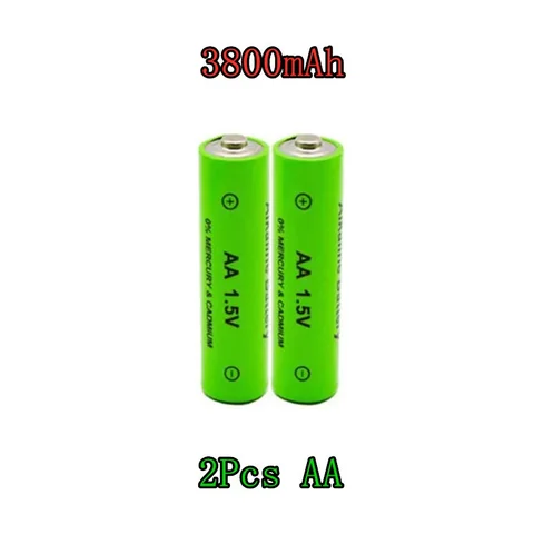 2/4/6/8/10/12 шт. 3000 мАч Ni-MH 1,5 в AAA батареи или 3800 мАч Ni-MH 1,5 в AA перезаряжаемая батарея 14500 батарея