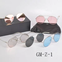 gm high quality korean brand pilot sunglasses women men gentle z 1 sun glasses with original packing