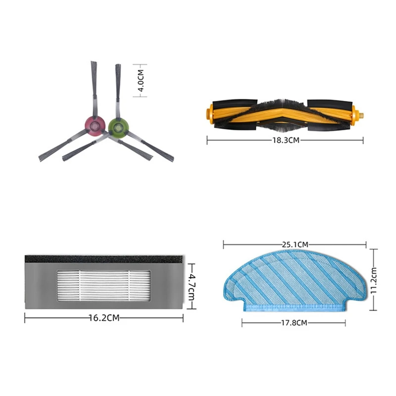 Запчасти для пылесоса Yeedi Vac Hybrid K781