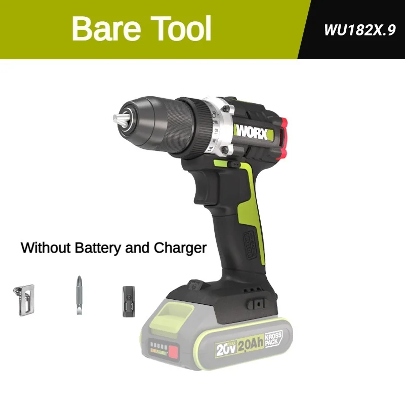 

WORX WU182X Беспроводная дрель