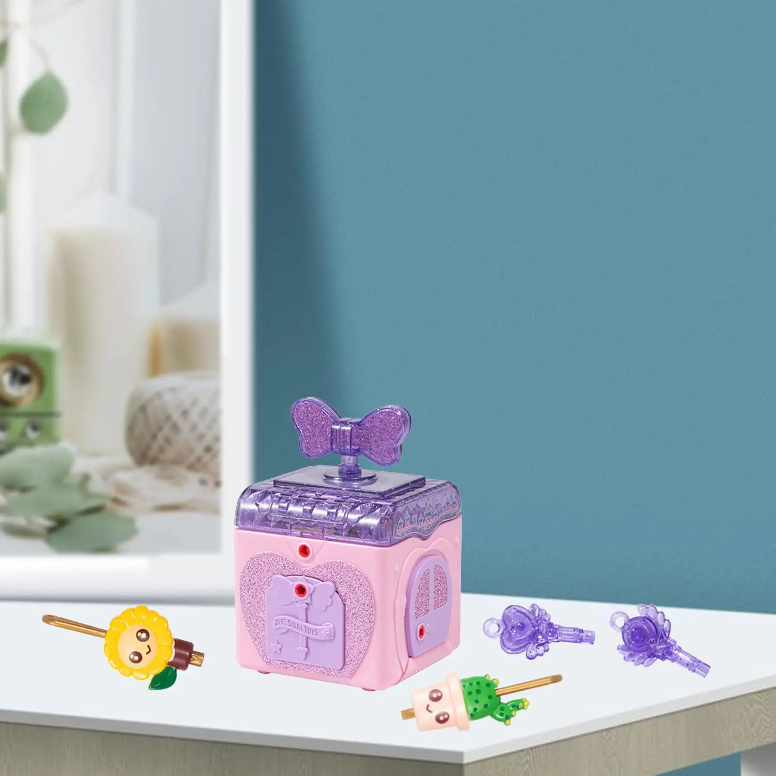 

Cartoon Unlock Jewellery Box Educational Toy Party House for Festival Gift