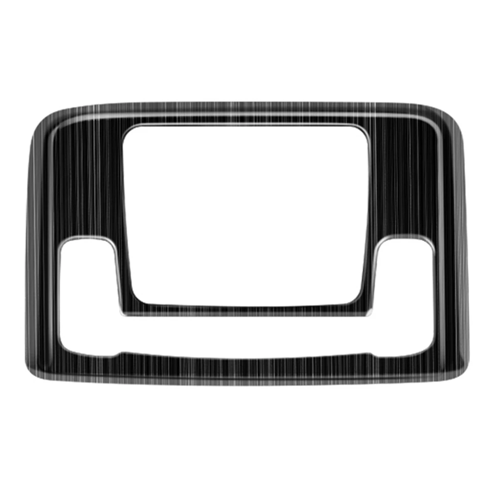 

Car Black Titanium Brushed Interior Front Reading Light Lamp Cover Trim Sticker for Honda Vezel HR-V HRV 2021 2022