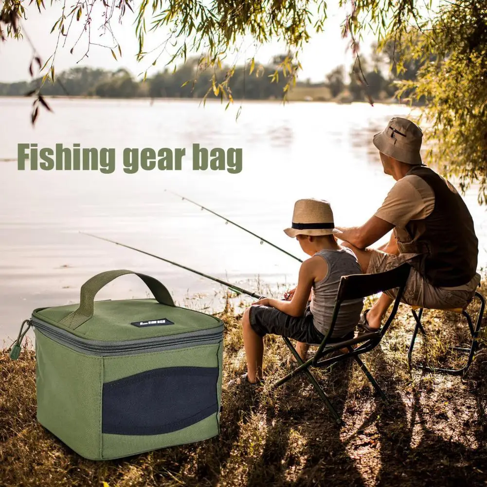 Fishing Reel Bag Wear Resistant Fishing Bag Compact Easy to Clean  Convenient High Strength Fishing Wheel Case