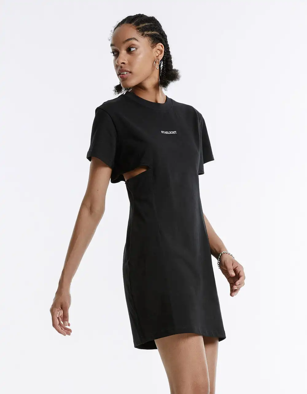 

Cut Out Letter Mini Dress
