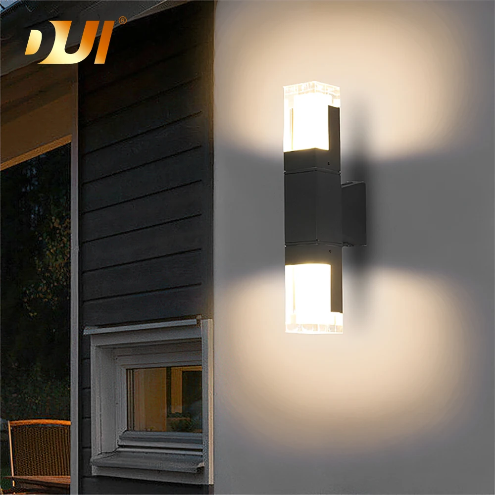 Светодиодный настенный светильник на улице алюминиевая водонепроницаемая лампа