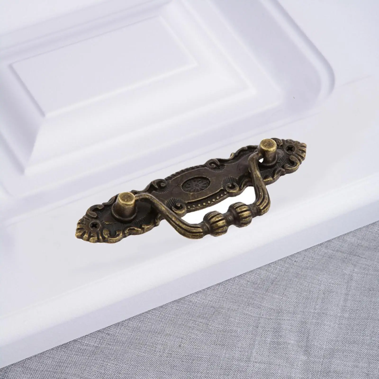 

3 Pack Large Drop Bail Dresser Pull Handle Drawer Pulls Kitchen Cabinet Pull Handle Hardware 10.6 x 2 x 3.5 cm