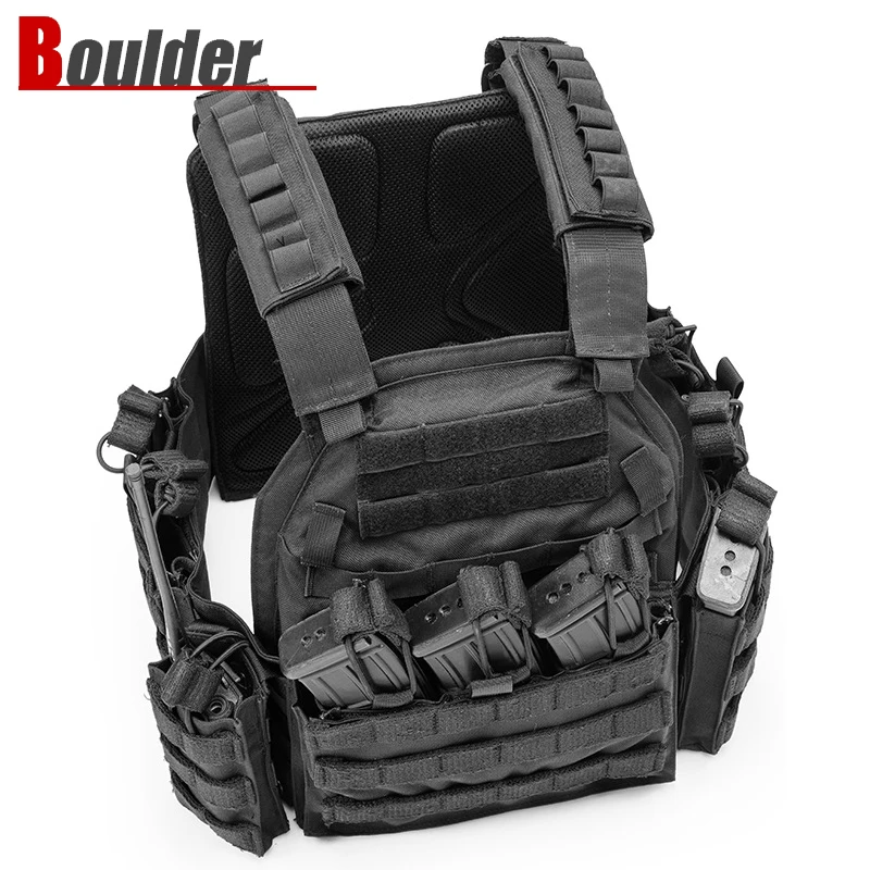 

Multi-functional quick-dismantling tactical vest outdoor protective equipment 6094 combat tactical vest 1000D nylon high quality