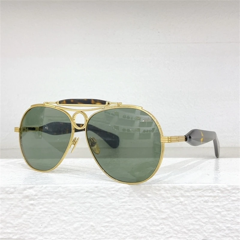 JMM ASPEN металлические бабочки-пилот женские солнцезащитные очки специальный круг