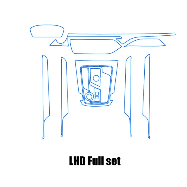 

Для Geely Atlas Pro Azkarra Boyue 2021 TPU Автомобильная интерьерная Навигация экран приборной панели пленка против царапин защитная наклейка