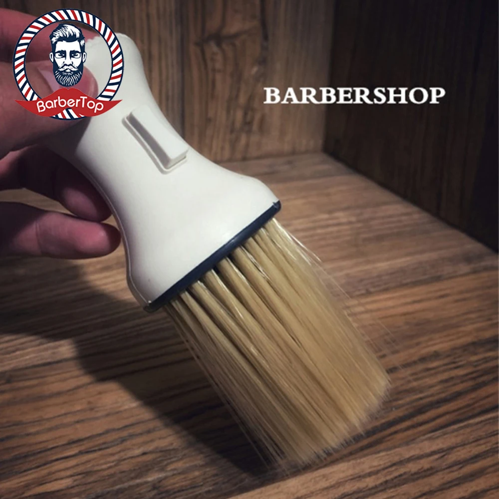 

Портативная искусственная щетка для удаления стрижки, шеи и лица, щетка для очистки, профессиональный салон, парикмахерские инструменты дл...