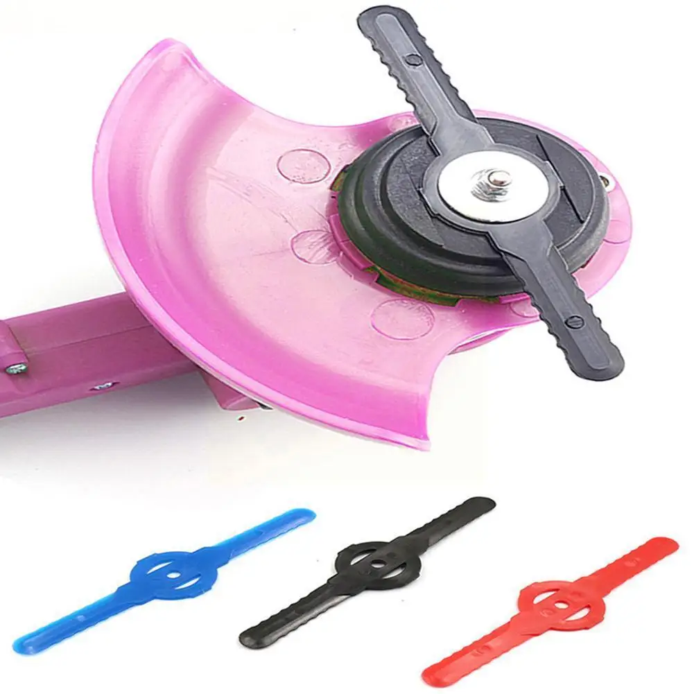 

20pcs Garden Lawn Mower Blade Plastic Long Blade Trimmer Mower Trimmer Lawn Cutter Cutting Blades Replace Grass K8u3