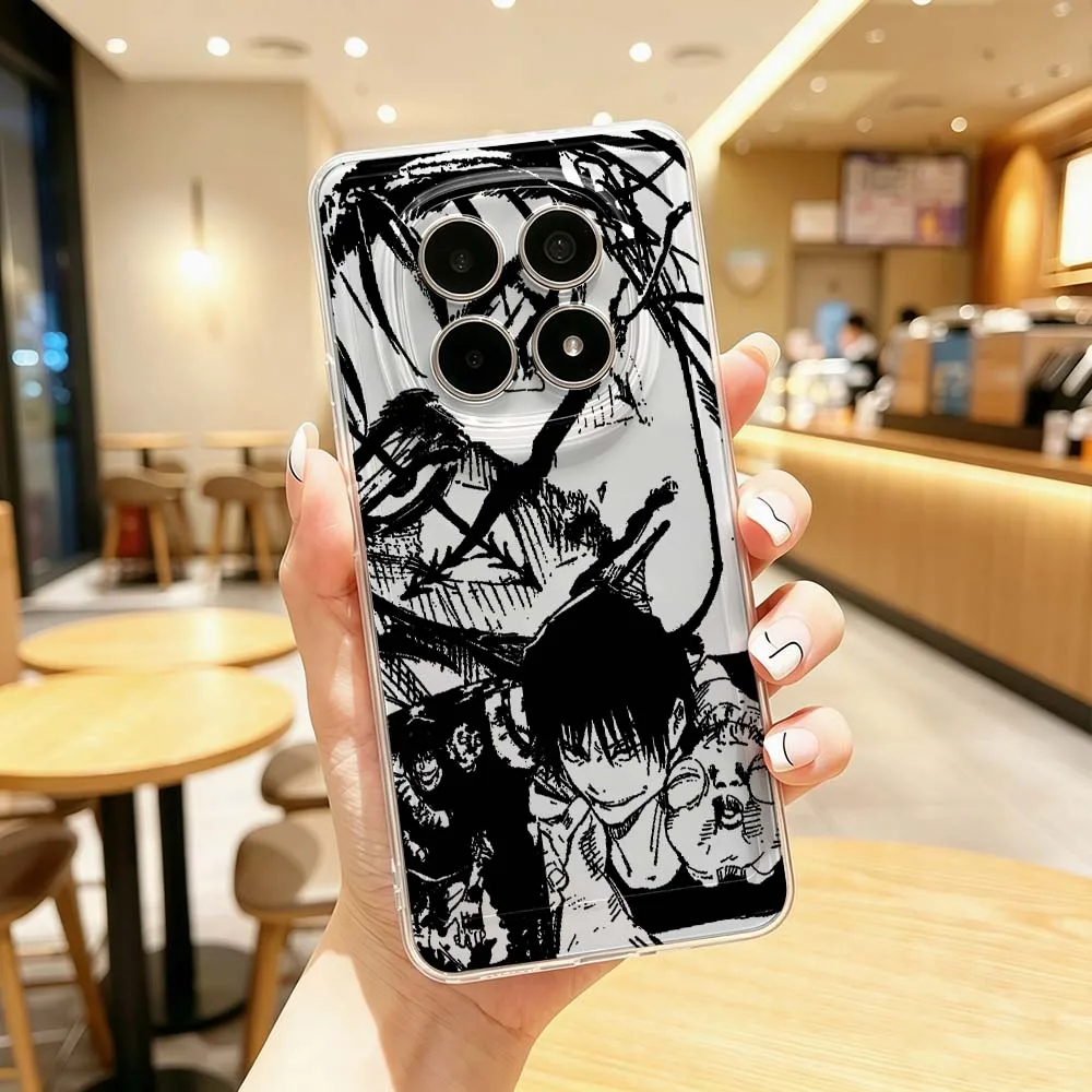 Jujutsu Kaisen Cool для Xiaomi POCO X7 X6 X5 F7 F6 F5 F4 M8 M6 C85 C71 Pro Защитный прозрачный чехол для телефона (art.: 3920dcf035c7e) - 3920dcf035c7e
